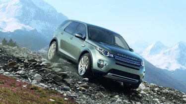 Land Rover Discovery Sport off roading