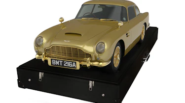 Gold Aston Martin DB5 up for auction