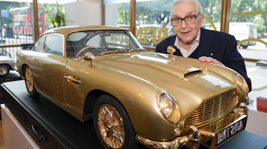 Gold Aston Martin DB5 up for auction