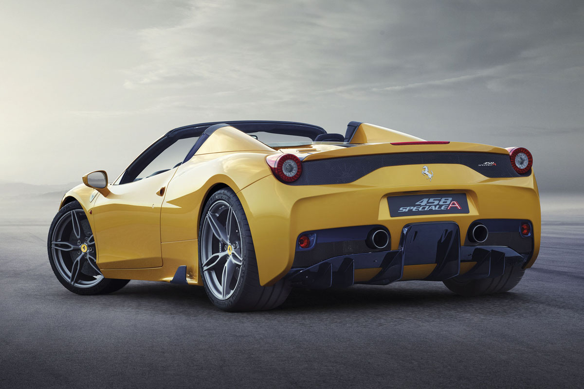 Ferrari 458 Speciale Aperta appearing in Paris