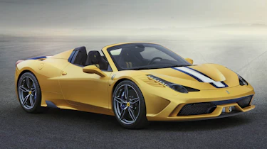 Ferrari 458 Speciale Aperta appearing in Paris