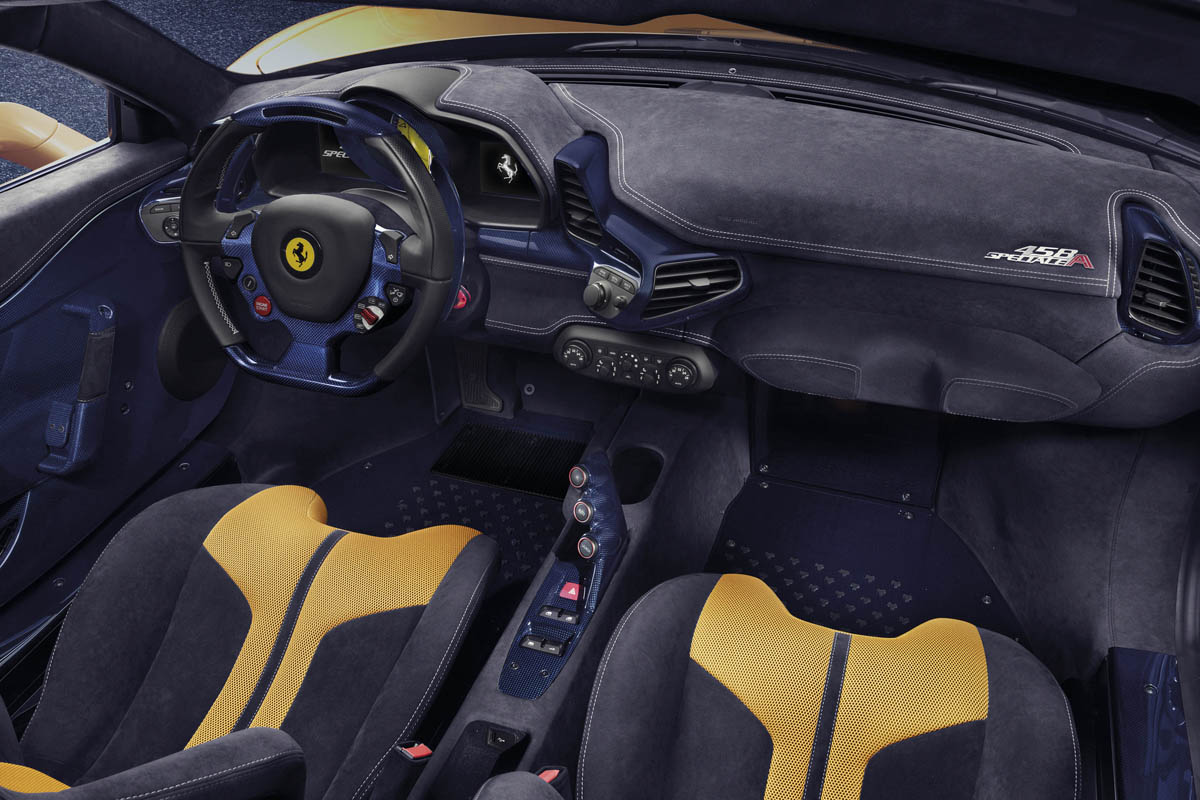 Ferrari 458 Speciale Aperta appearing in Paris