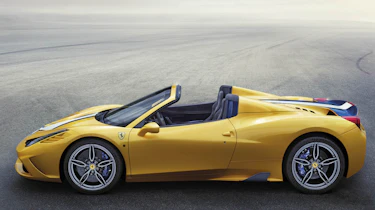 Ferrari 458 Speciale Aperta appearing in Paris