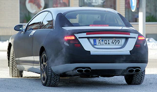 Mercedes CL63 spy image