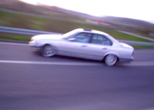 BMW driven by nutter