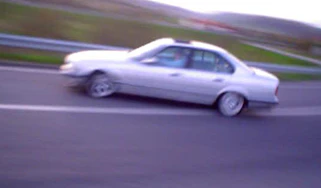 BMW driven by nutter