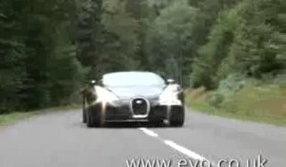 Bugatti Veyron on test