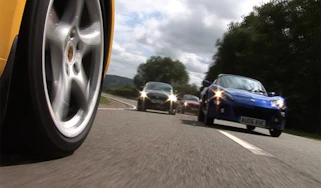 M Coupe, 350Z and Porsche Cayman S