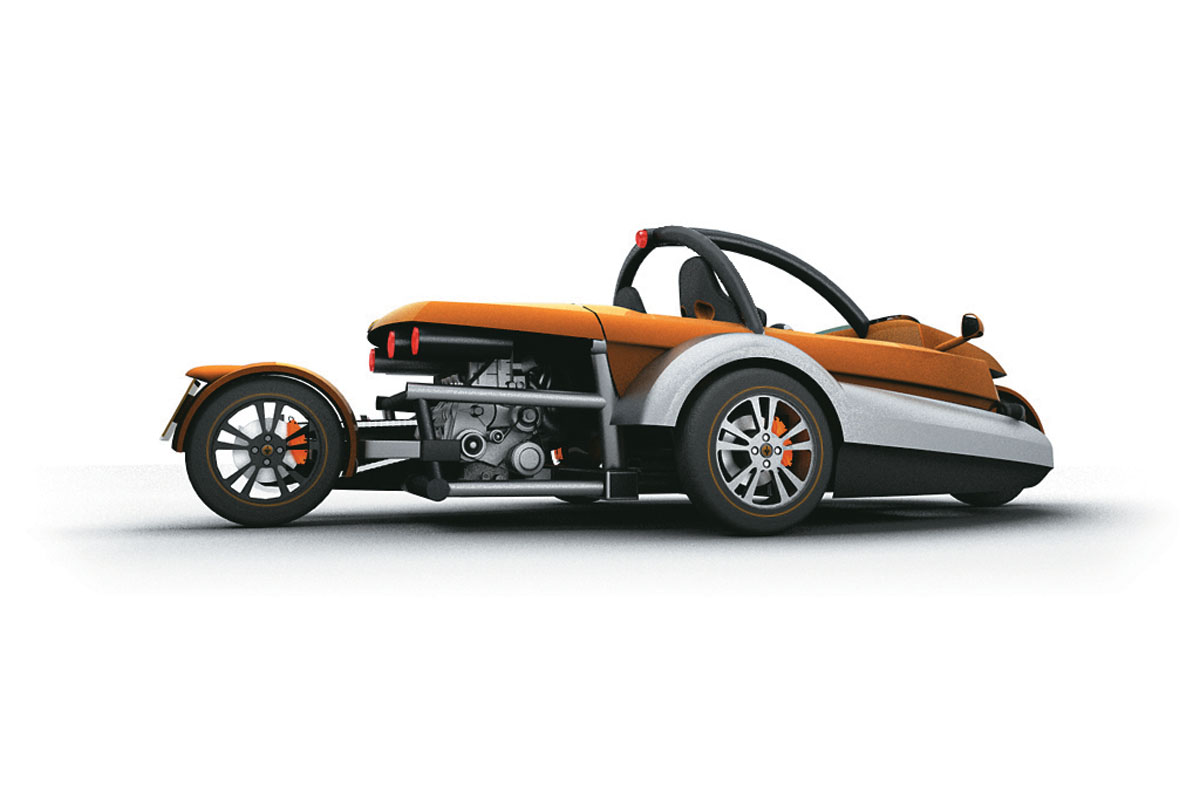 Diamond Shaped Car