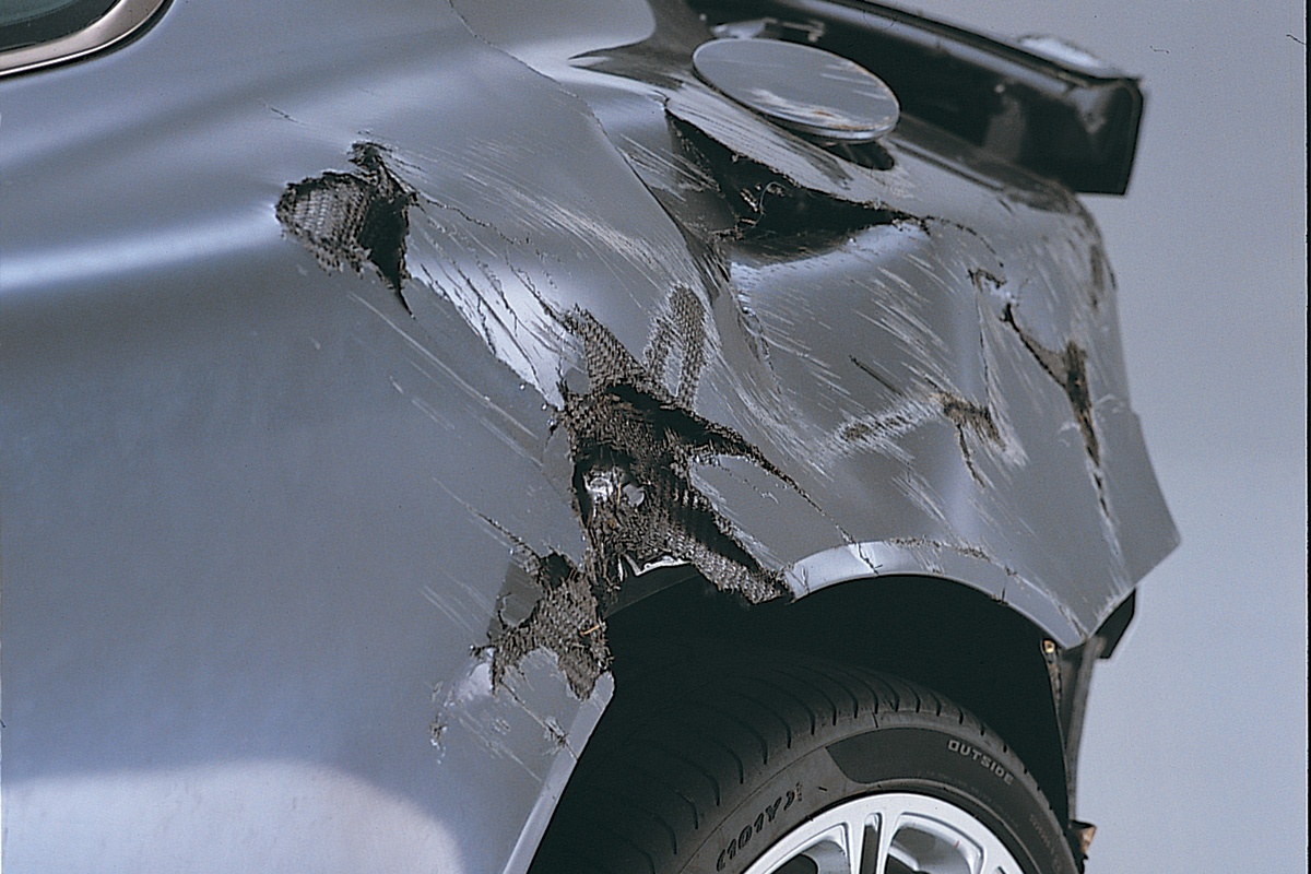 James Bond Crashed Aston Martin