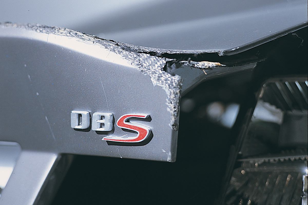 James Bond Crashed Aston Martin