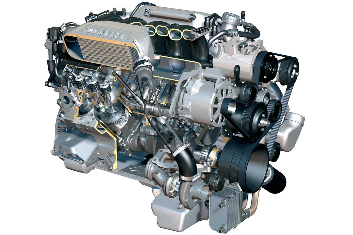 Bentley Brooklands engine