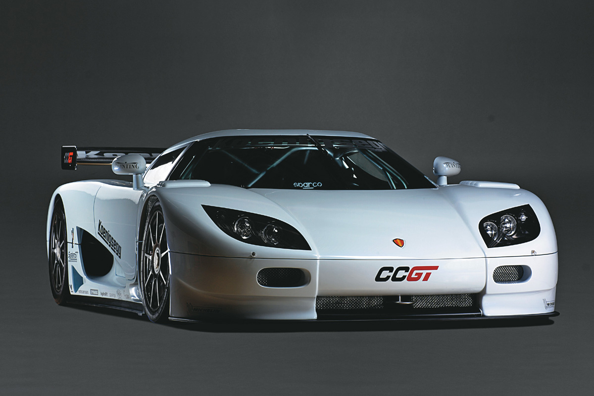 Koenigsegg CCGT racing car