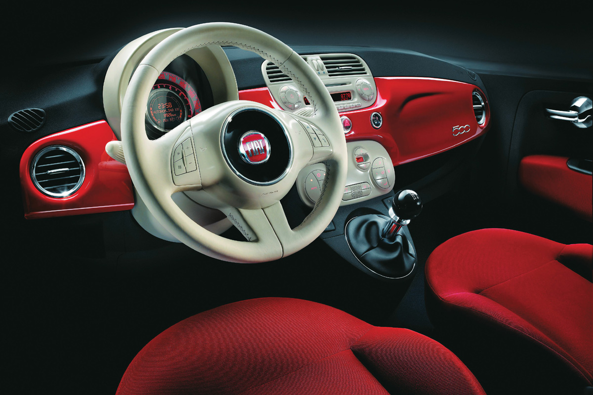 Fiat 500 interior