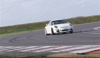 Porsche GT3 cornering