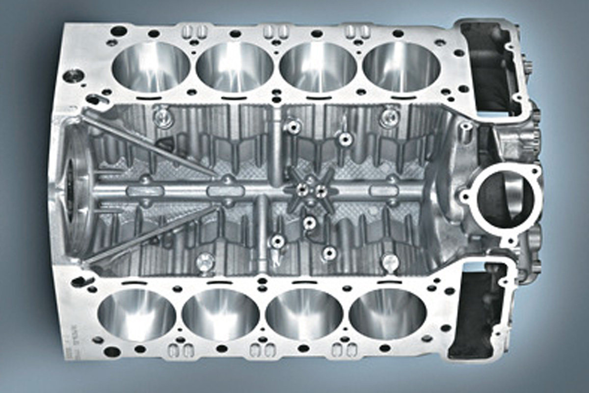 BMW M3 V8 all-aluminium engine block