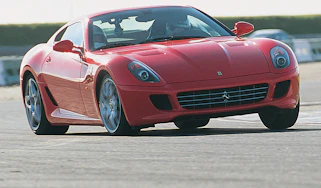 Ferrari 599 using Delphi MagneRide active dampers