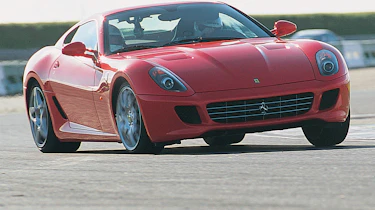 Ferrari 599 using Delphi MagneRide active dampers