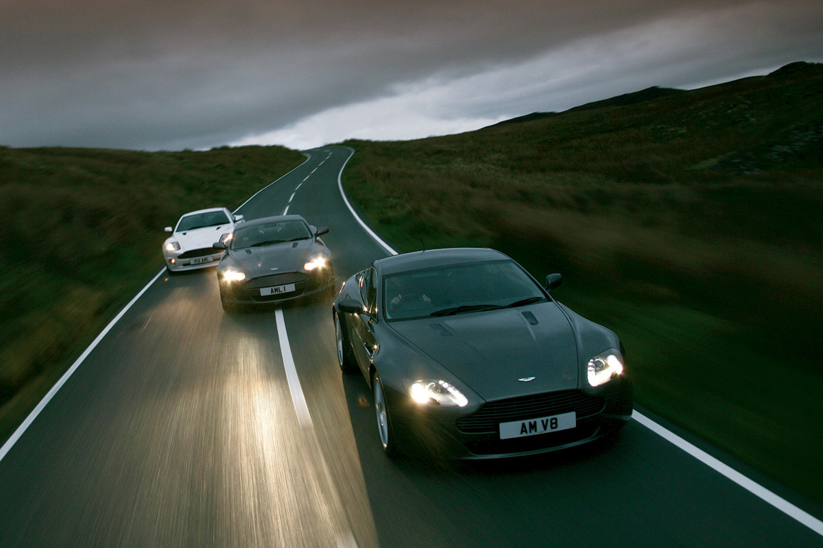 Aston Martin cars