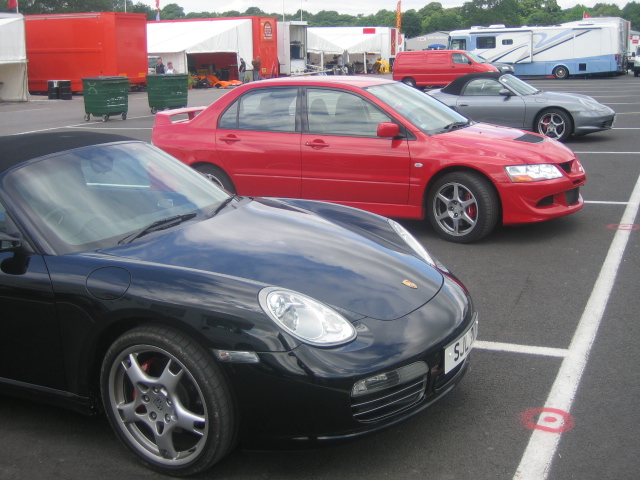 Oulton Park evo trackday pictures