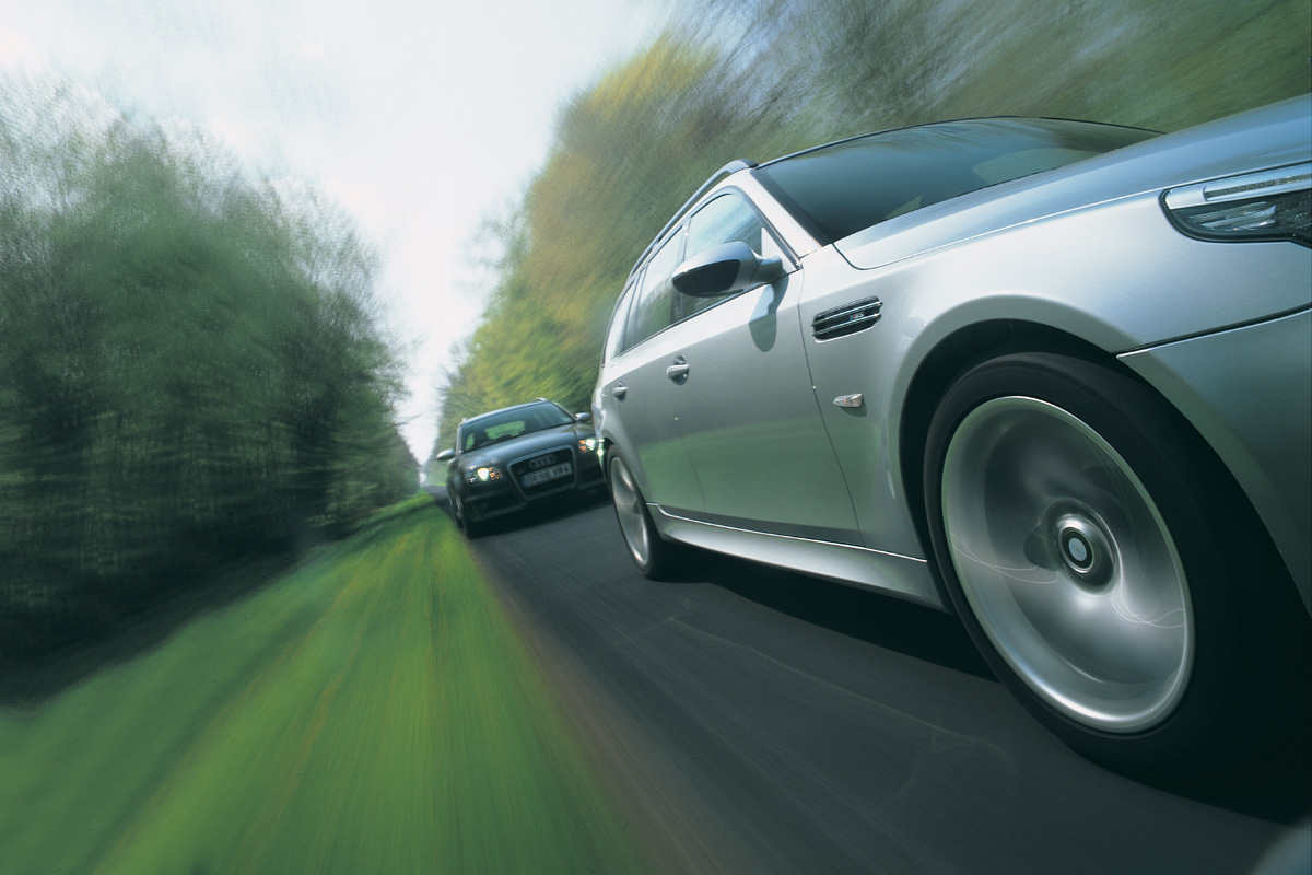 BMW M5 Touring and Audi RS4 Avant