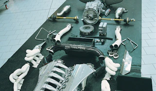Pagani Zonda F parts