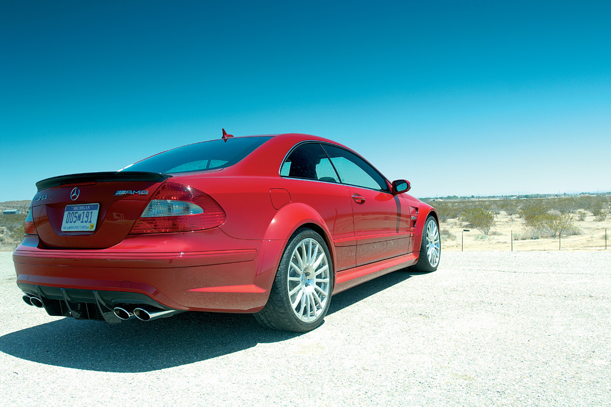 Mercedes CLK63 AMG Black
