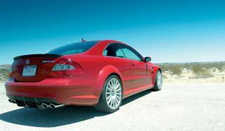 Mercedes CLK63 AMG Black