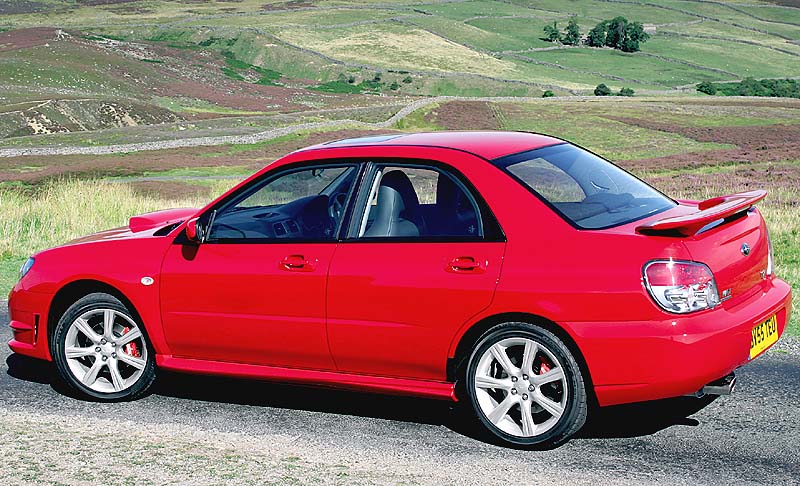 Subaru Impreza WRX (2006) review – side