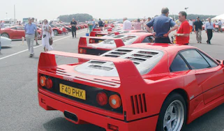 Ferrari car park