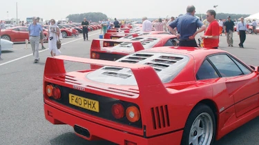 Ferrari car park