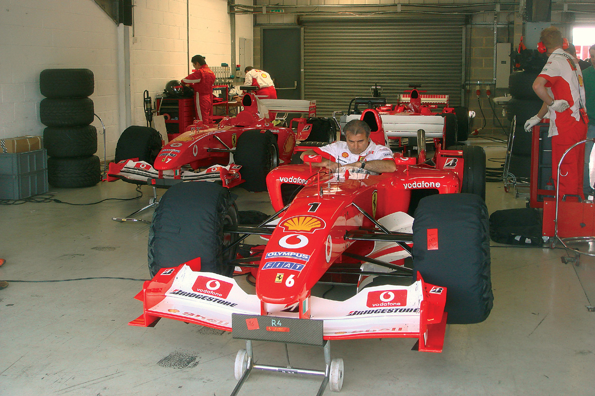 Ferrari F1 cars