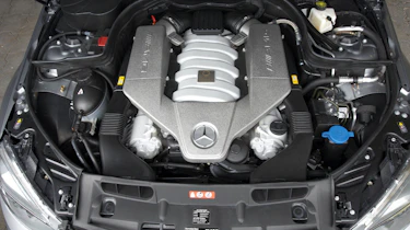 Mercedes C63 AMG engine