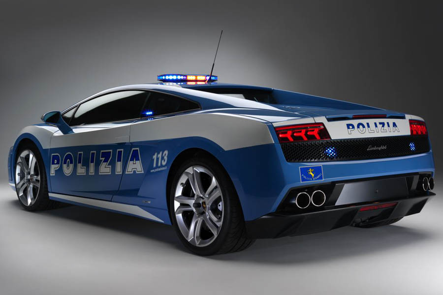 Lamborghini LP560-4 Police car
