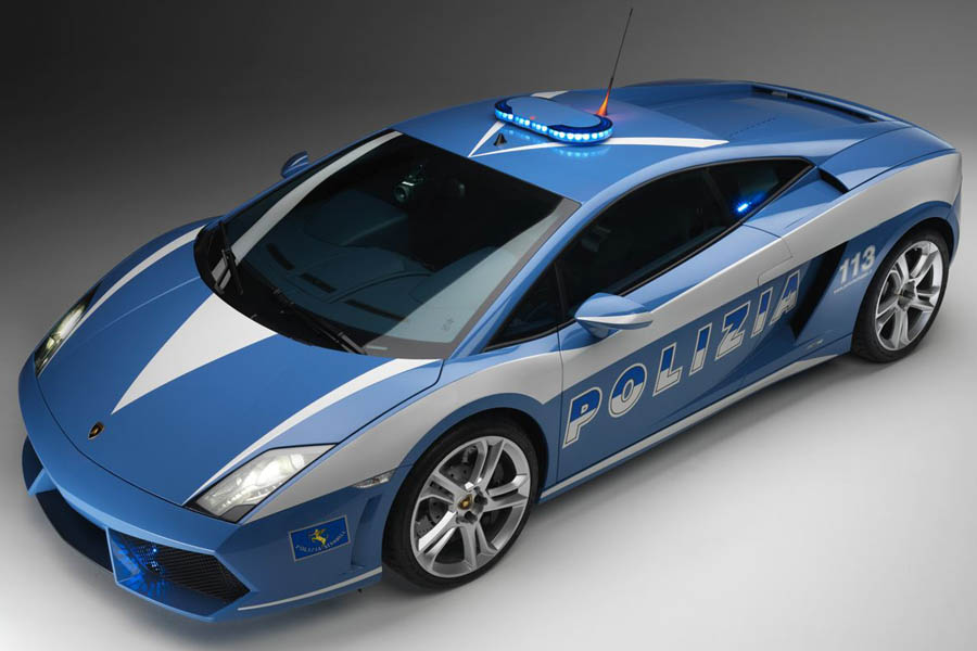 Lamborghini LP560-4 Police car