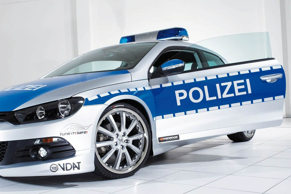 Police VW Scirocco