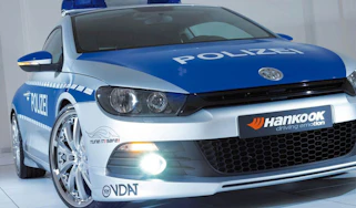 Police VW Scirocco