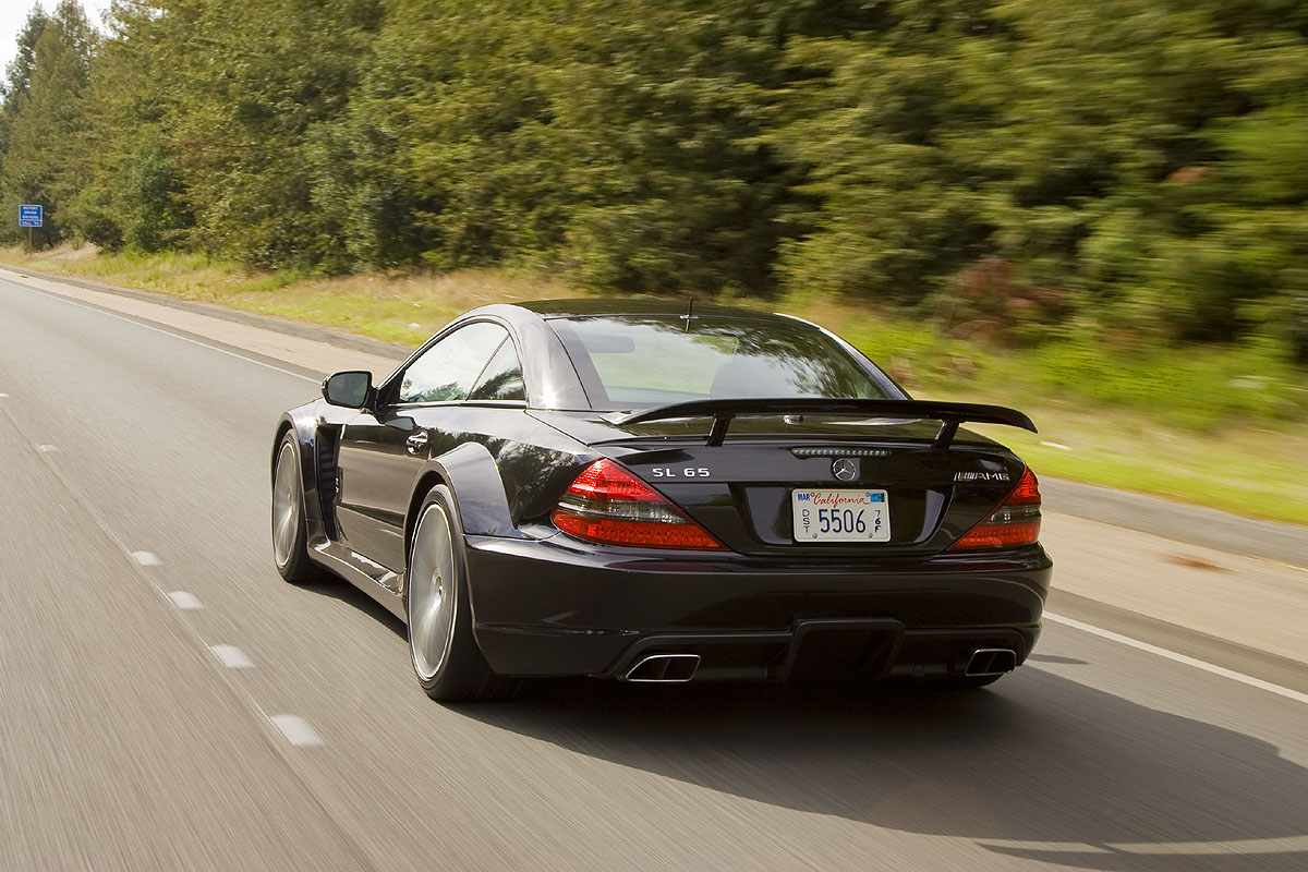 Mercedes SL65 Black