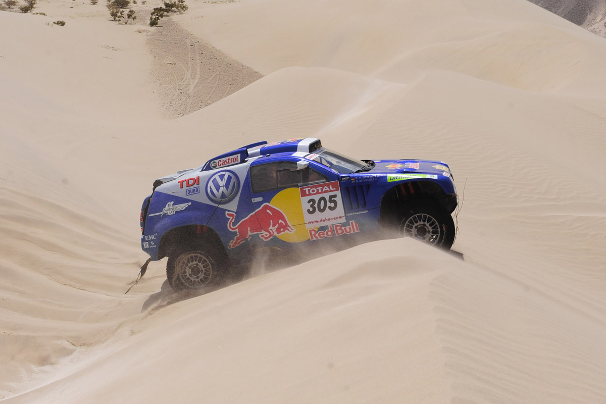 VW Touareg Dakar racer