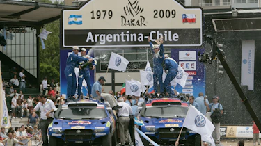 VW Touareg Dakar racer