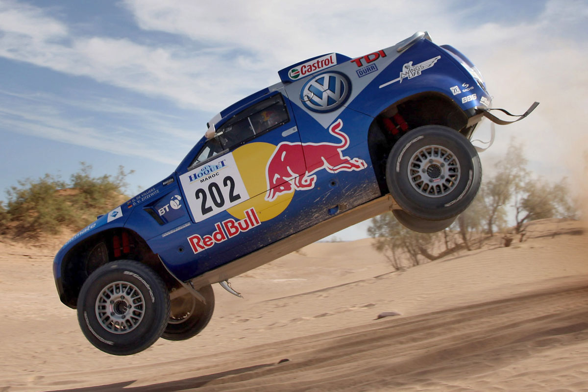 VW Touareg Dakar racer