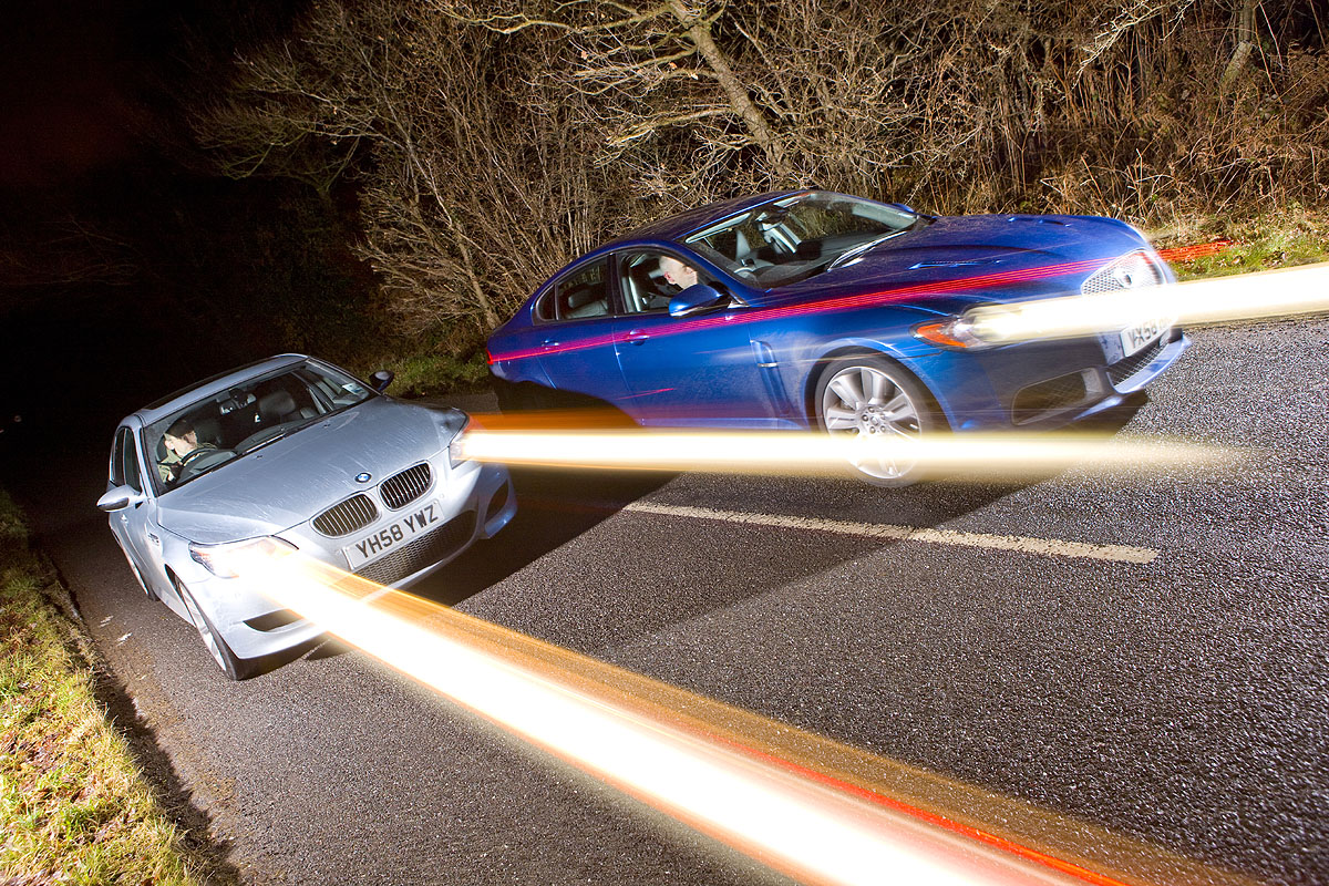 Jaguar XFR v BMW M5