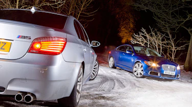 Jaguar XFR v BMW M5