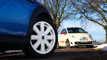 Abarth Esseesse v Mini Cooper S
