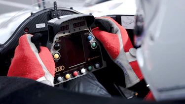 Audi R10 cockpit