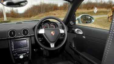 Porsche Cayman interior