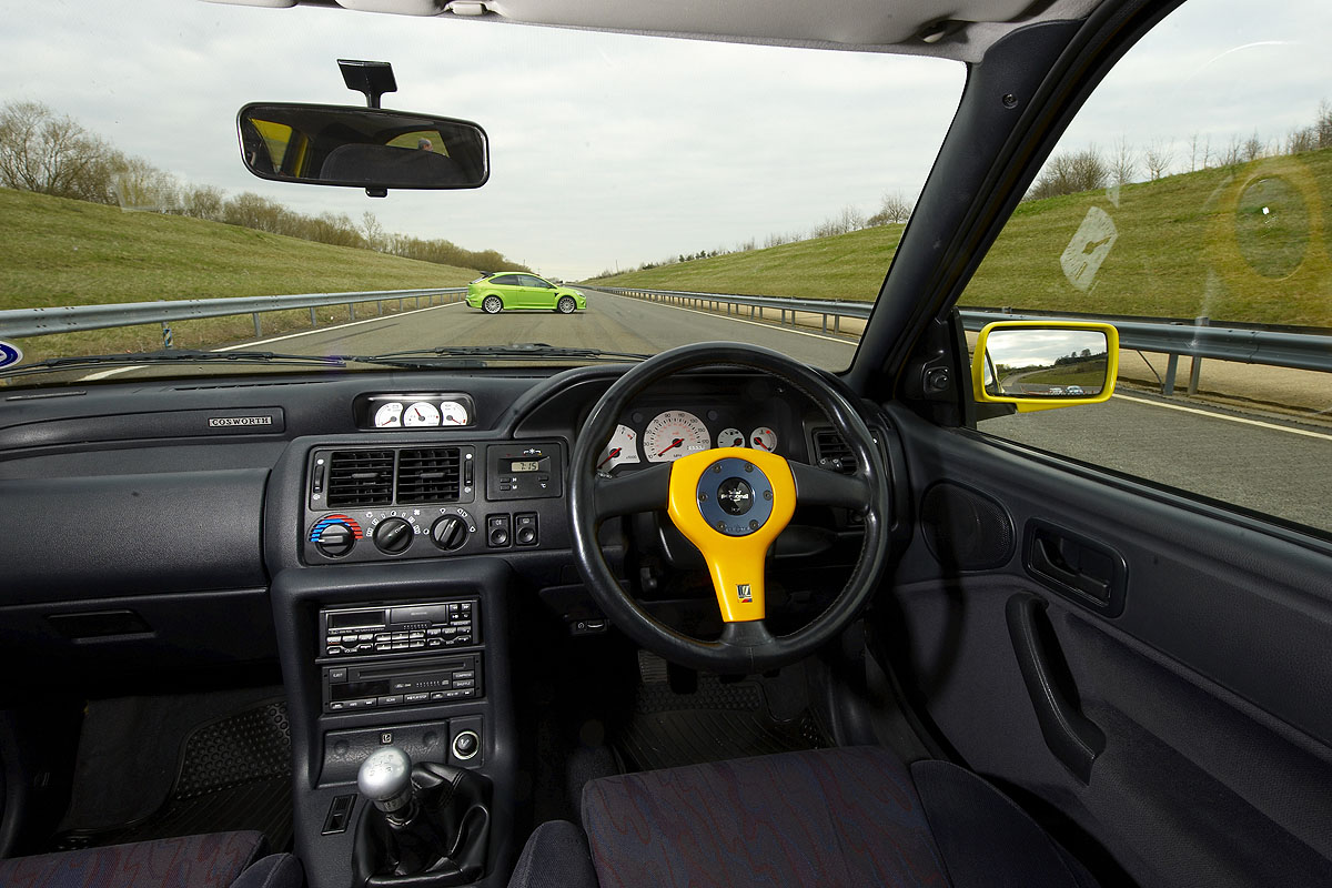 Ford Escort Cosworth interior