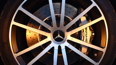 Mercedes SL65 Black wheel
