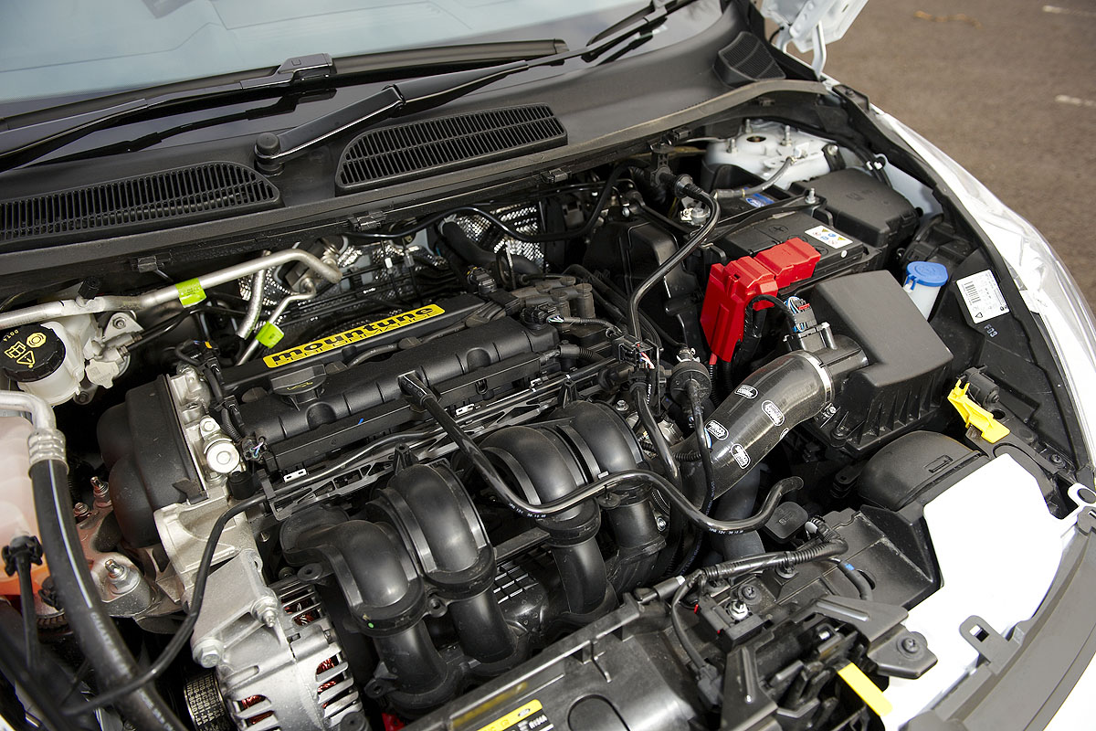 Ford Fiesta Mountune engine