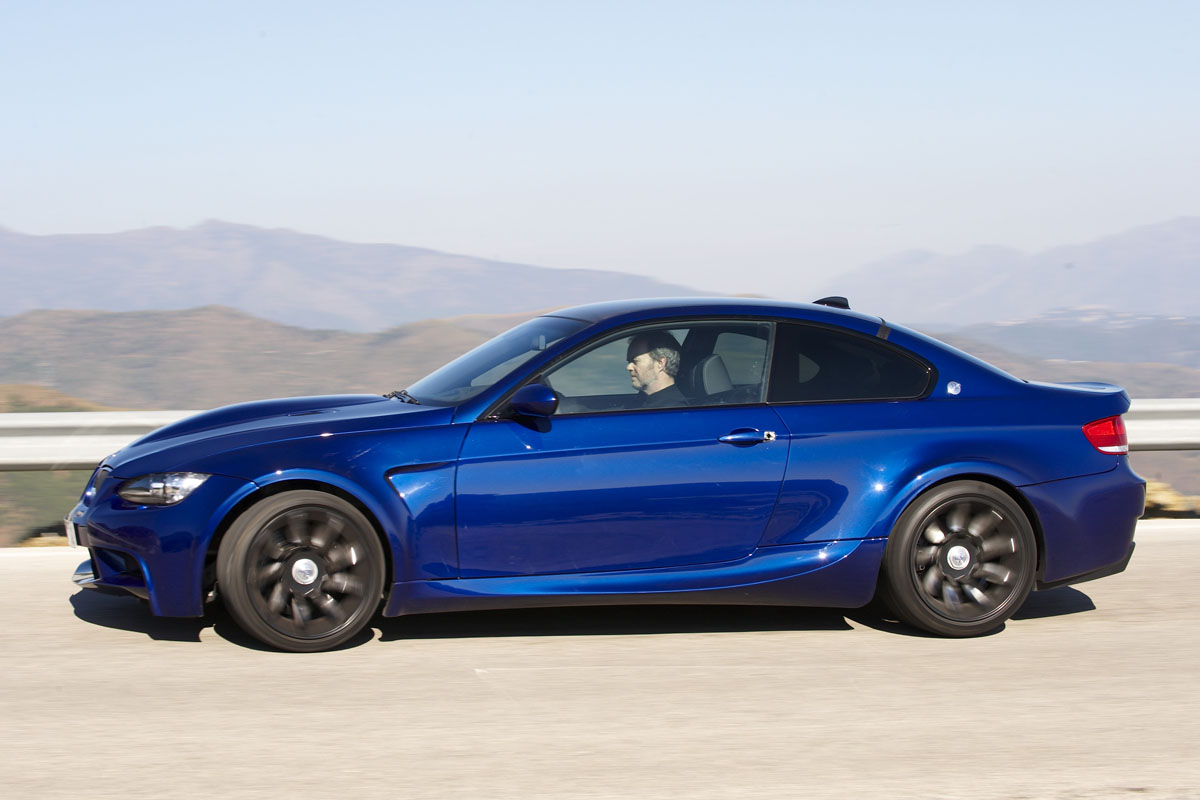 BMW M3 side on